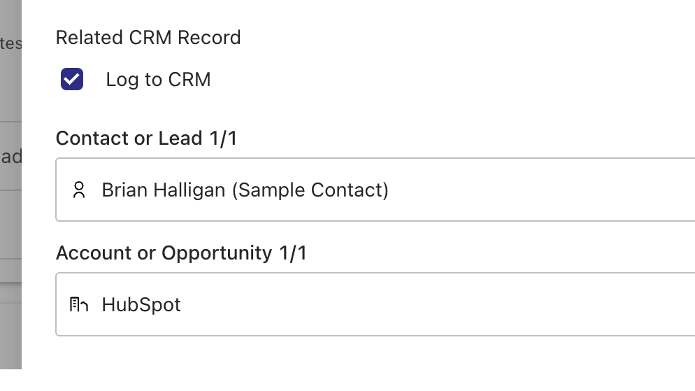 Related records suggestions